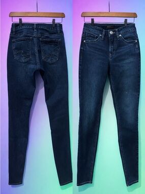 Silver Jeans Women's Dark Indigo Skinny Jeans